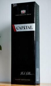 Capital Black Edition imported cigarette 159xblix product photo