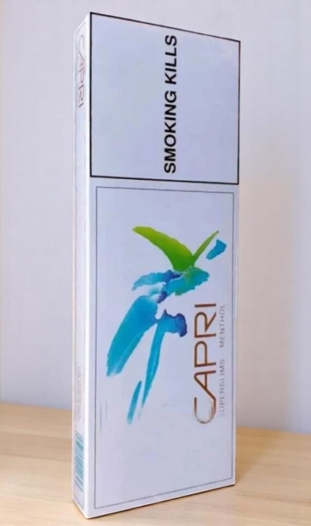 Capri Menthol imported cigarette 159xblix product photo