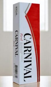 Carnival Red imported cigarette 159xblix product photo