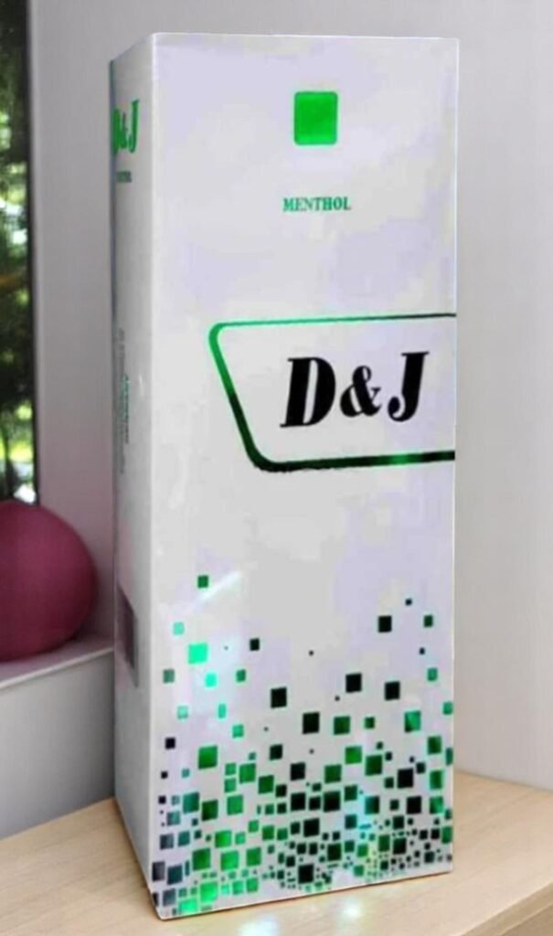 D&J Menthol imported cigarette 159xblix product photo