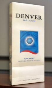 Denver Click Apple Mint imported cigarette 159xblix product photo