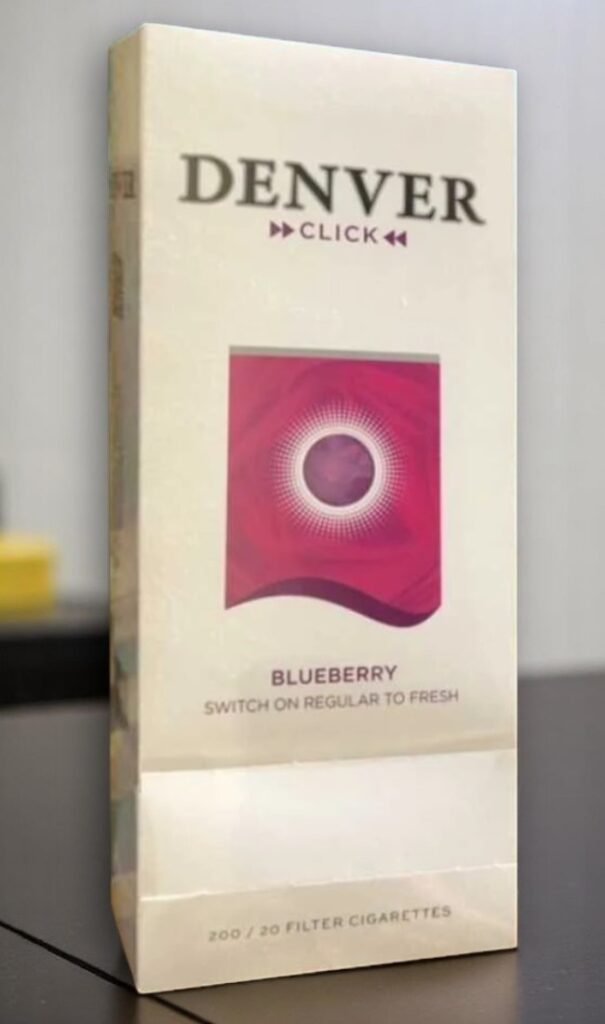 Denver Click Blueberry imported cigarette 159xblix product photo