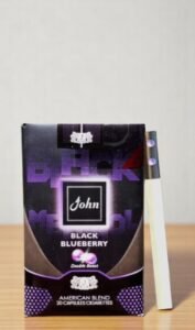 John Black Blueberry Double Boost imported cigarette 159xblix product photo
