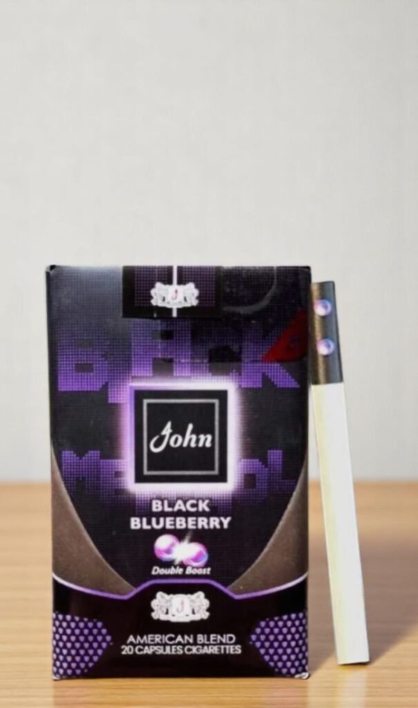 John Black Blueberry Double Boost imported cigarette 159xblix product photo