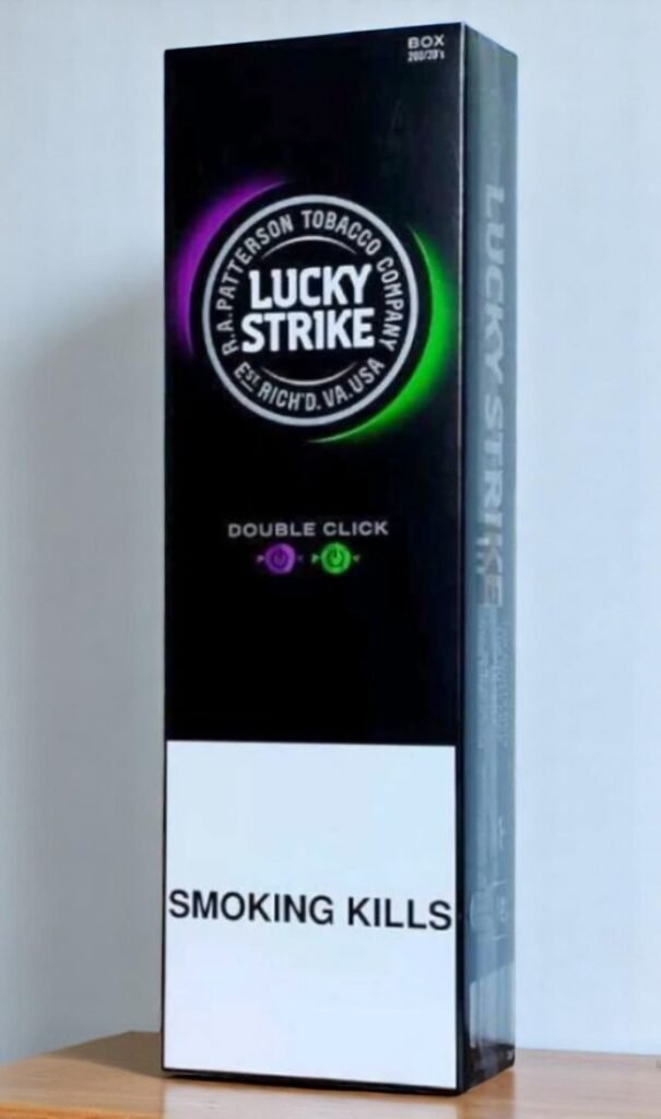 Lucky Strike Double Click Purple imported cigarette 159xblix product photo