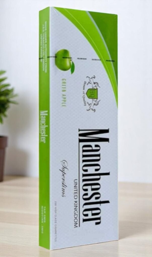 Manchester Apple Slims imported cigarette 159xblix product photo