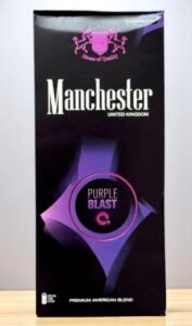 Manchester Blueberry Mint imported cigarette 159xblix product photo