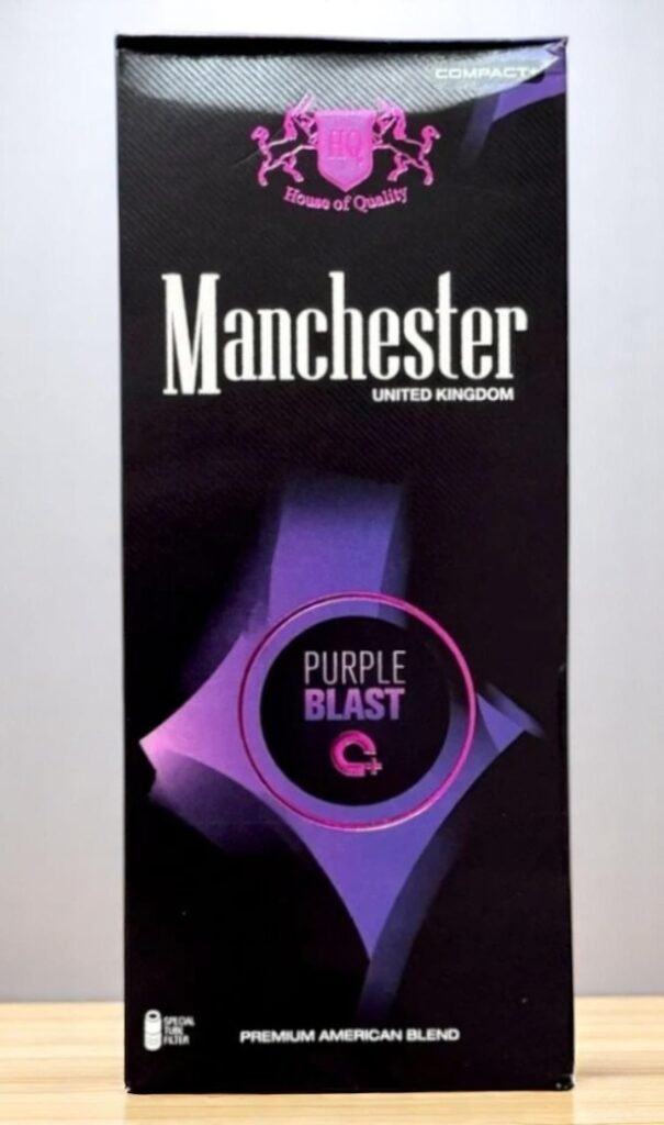 Manchester Blueberry Mint imported cigarette 159xblix product photo