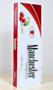 Manchester Cherry Slims imported cigarette 159xblix product photo