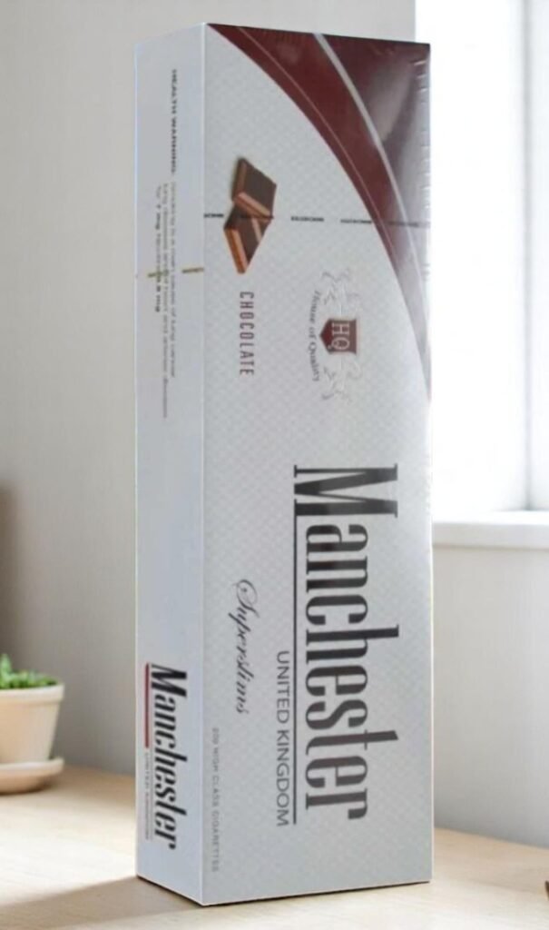 Manchester Chocolate Slims imported cigarette 159xblix product photo