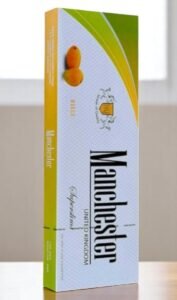 Manchester Mango Slims imported cigarette 159xblix product photo