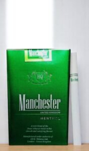 Manchester Menthol Kingdom imported cigarette 159xblix product photo