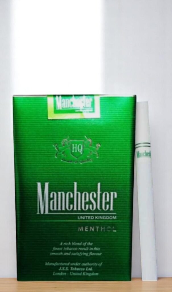 Manchester Menthol Kingdom imported cigarette 159xblix product photo