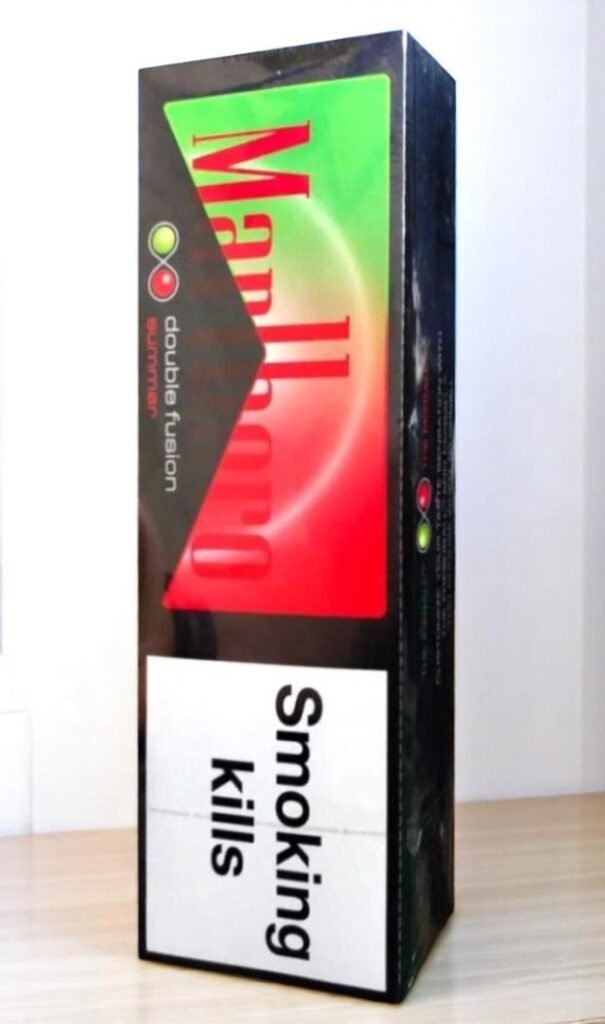 Marlboro Double Fusion Summer (2เม็ดบีบ) imported cigarette 159xblix product photo