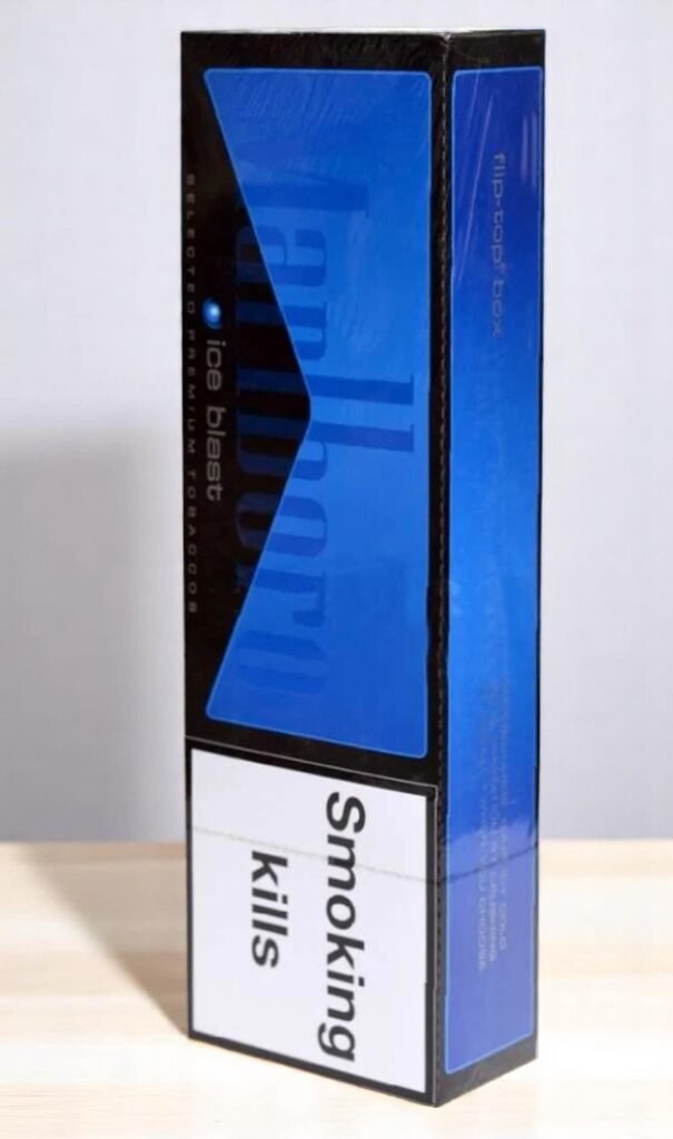 Marlboro Ice Blast (ซองแข็ง) imported cigarette 159xblix product photo