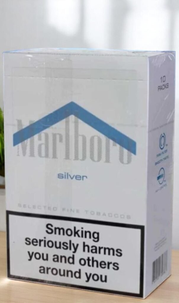 Marlboro Silver (ซองแข็ง) imported cigarette 159xblix product photo