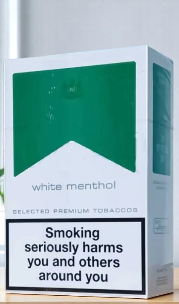 Marlboro White Menthol imported cigarette 159xblix product photo