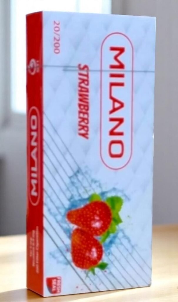 Milano Strawberry imported cigarette 159xblix product photo