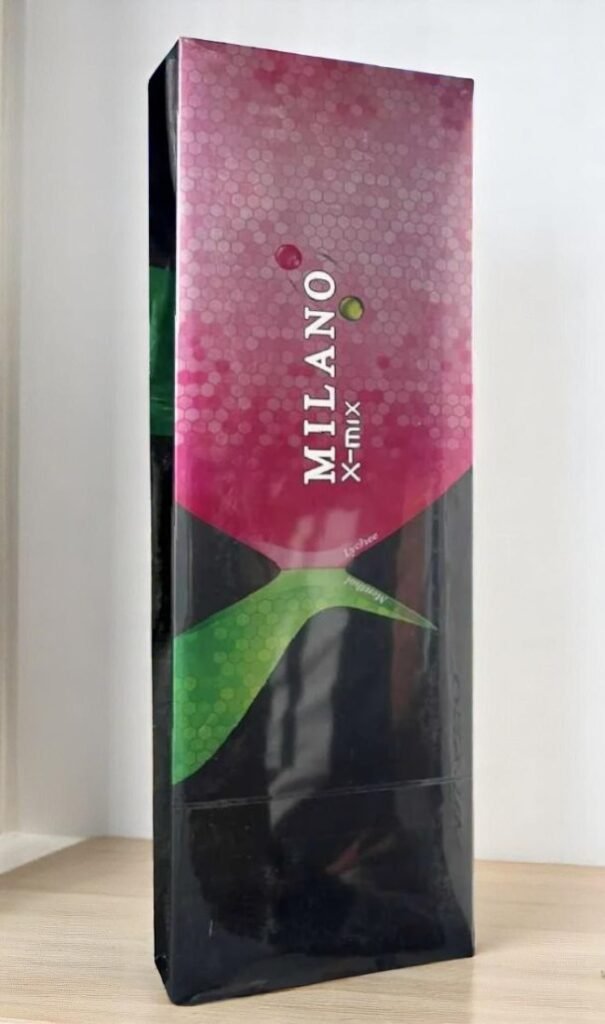 Milano X Mix Lychee Menthol imported cigarette 159xblix product photo