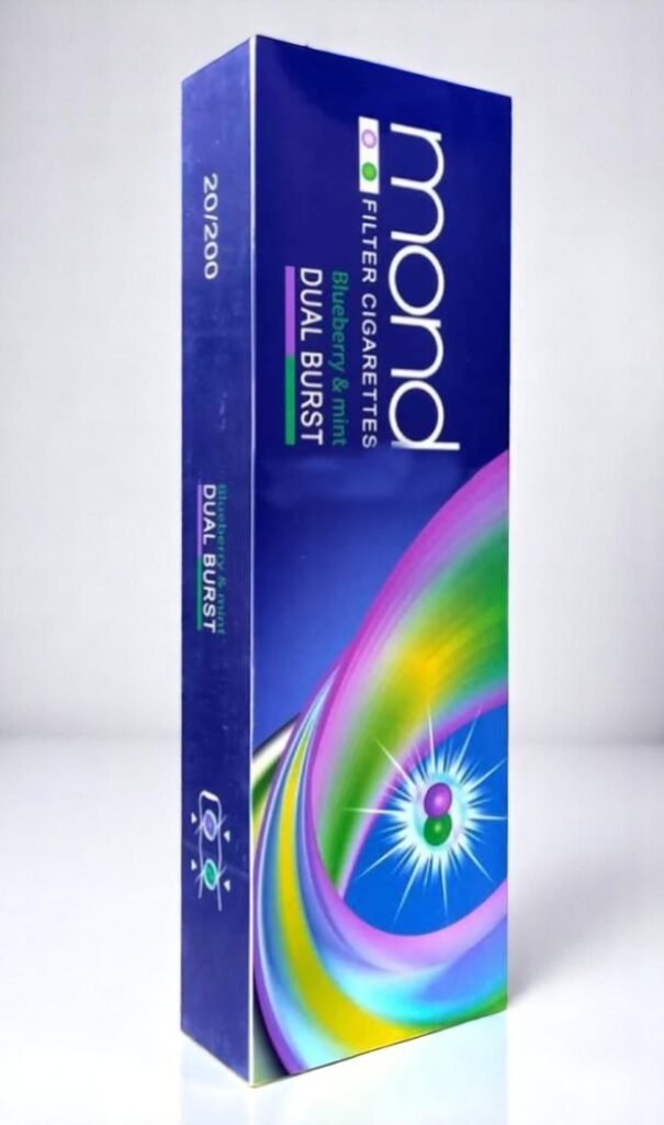 Mond Dual Burst Blueberry & Mint imported cigarette 159xblix product photo