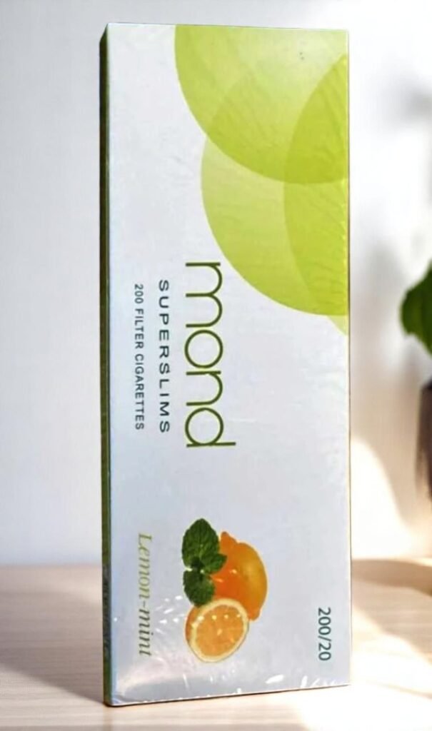 Mond Lemon Mint Superslims imported cigarette 159xblix product photo
