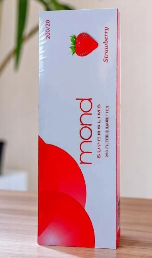 Mond Strawberry Slims imported cigarette 159xblix product photo