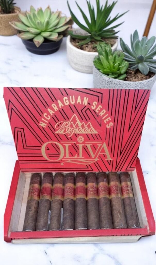 Nicaraguan Series By Oliva Double Robusto 5x54 imported cigarette 159xblix product photo