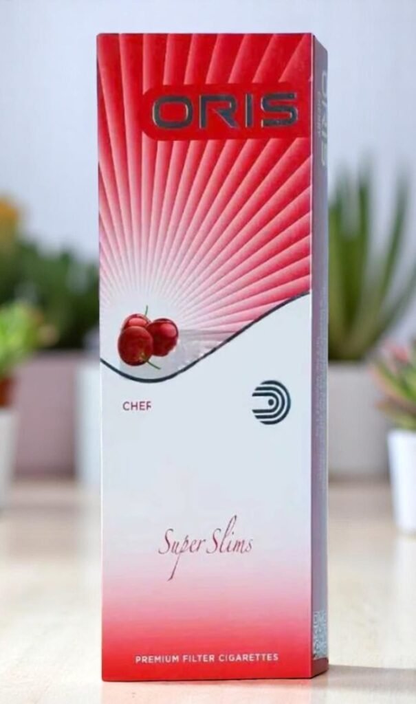 Oris Cherry Slims imported cigarette 159xblix product photo