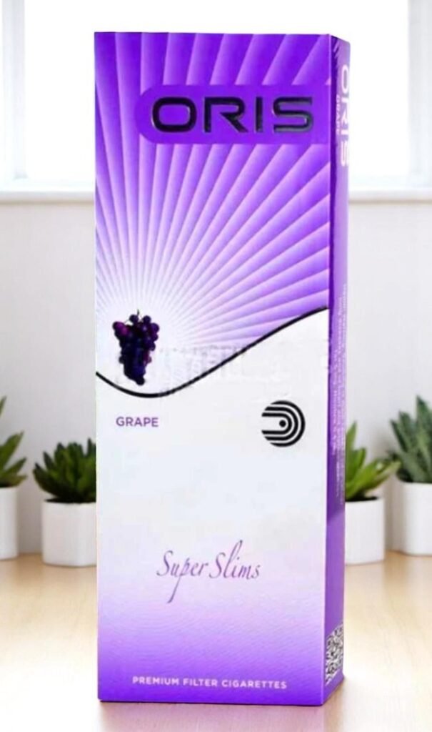 Oris Grape Slims imported cigarette 159xblix product photo