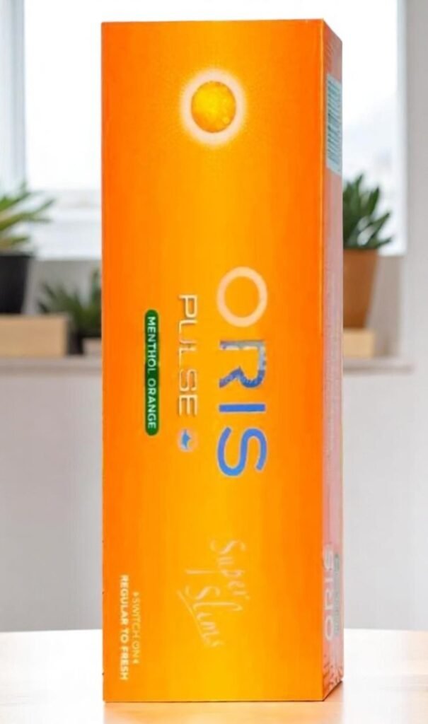 Oris Pulse Menthol Orange imported cigarette 159xblix product photo