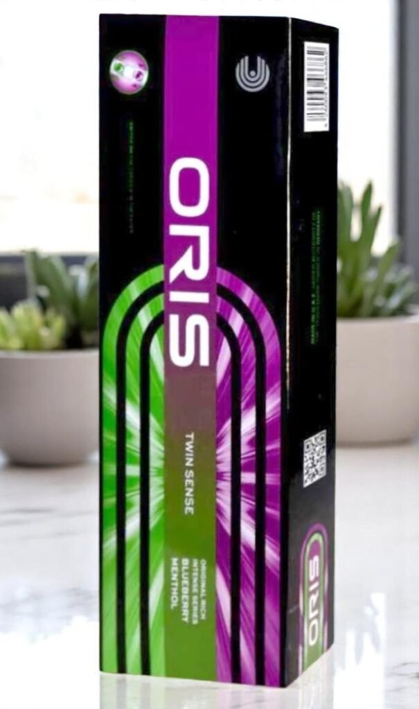 Oris Twin Sense Blueberry Menthol imported cigarette 159xblix product photo