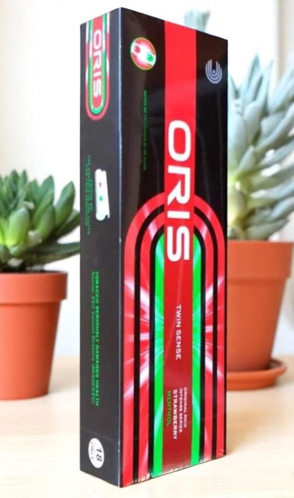 Oris Twin Sense Strawberry Menthol imported cigarette 159xblix product photo