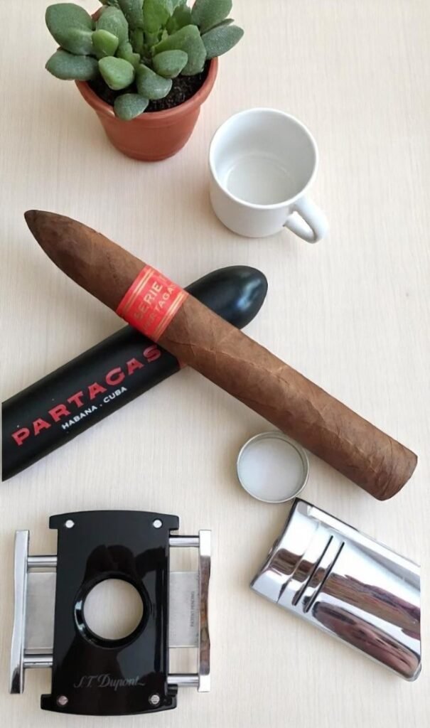 Partagas Serie P No.2 Tubos 6.14 imported cigarette 159xblix product photo