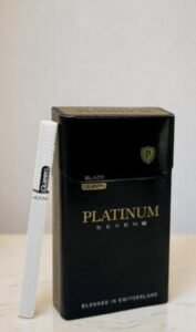 Platinum Seven Black Queen imported cigarette 159xblix product photo