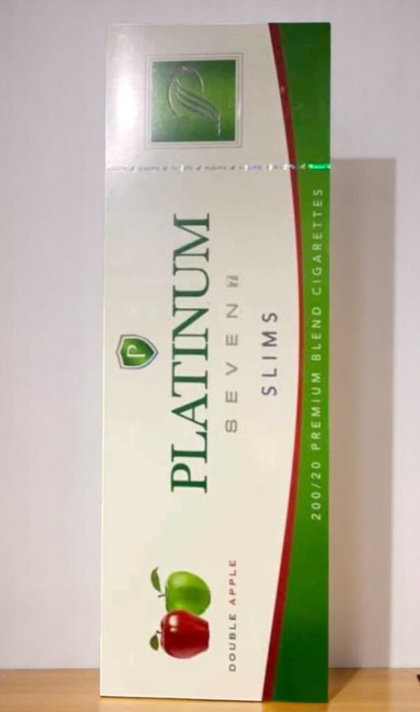 Platinum Seven Double Apple imported cigarette 159xblix product photo