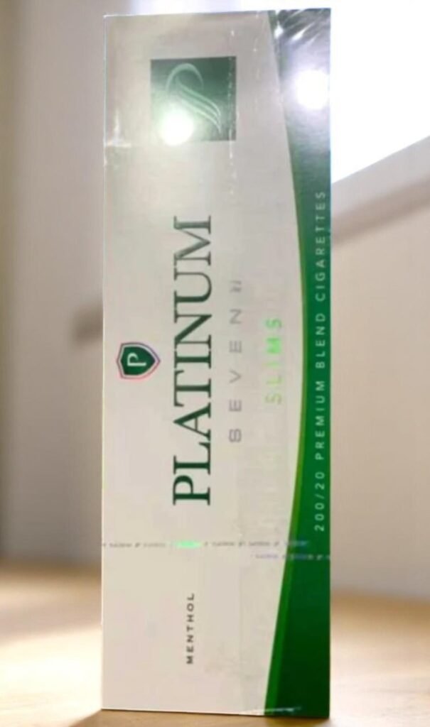 Platinum Seven Menthol imported cigarette 159xblix product photo