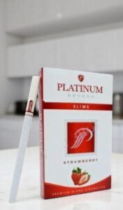 Platinum Seven Strawberry imported cigarette 159xblix product photo