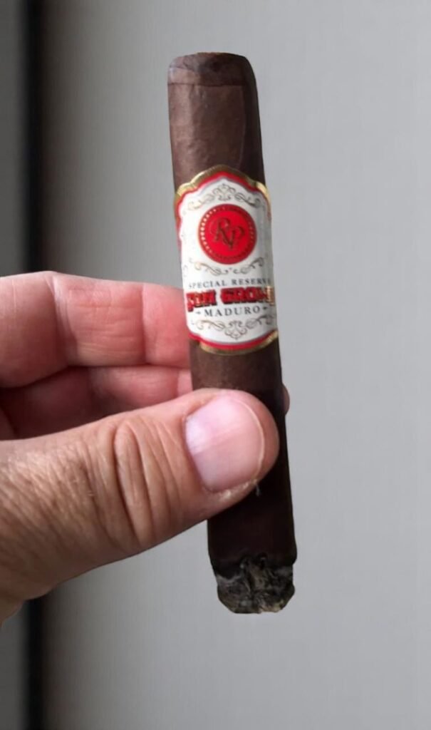Rocky Patel Sun Grown Maduro Fifty-Five 5.2 imported cigarette 159xblix product photo