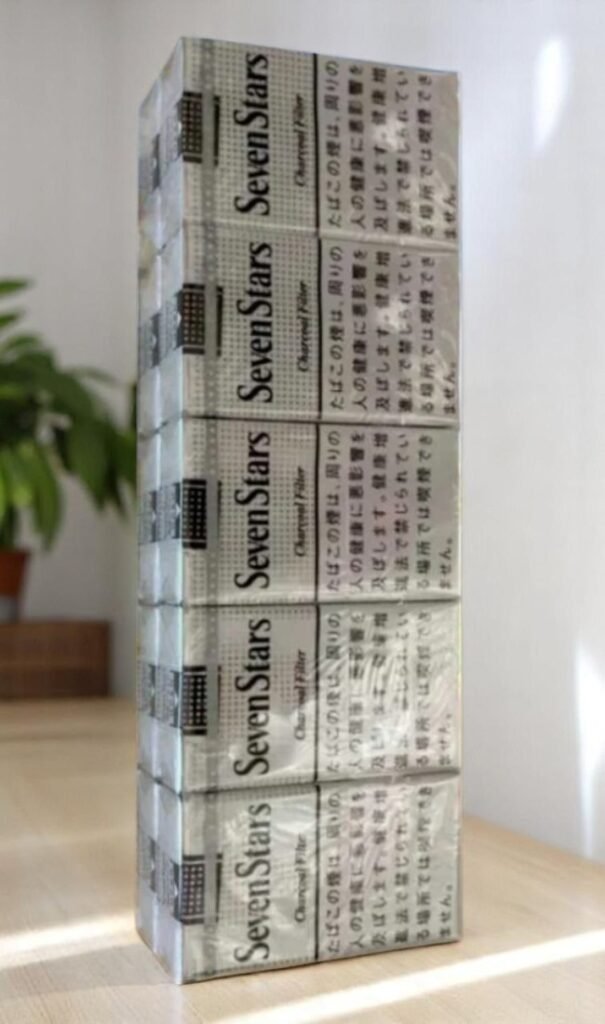 Seven Stars Charcoal imported cigarette 159xblix product photo