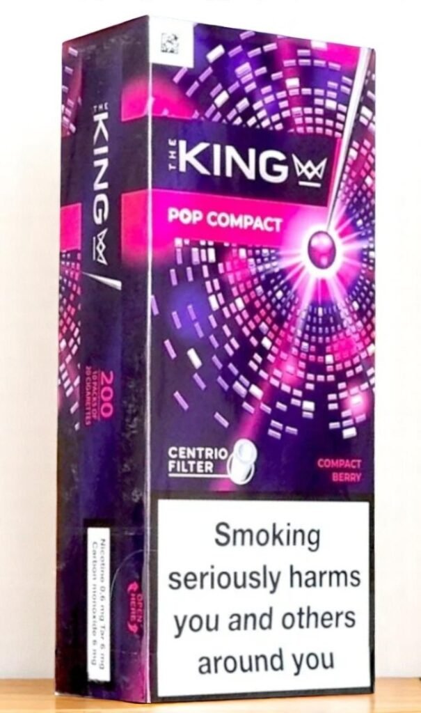 The King Compact Berry imported cigarette 159xblix product photo