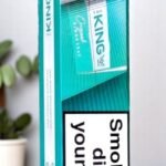 The King Menthol imported cigarette 159xblix product photo