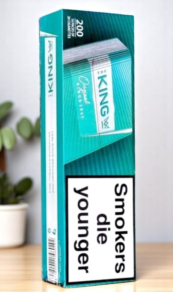 The King Menthol imported cigarette 159xblix product photo