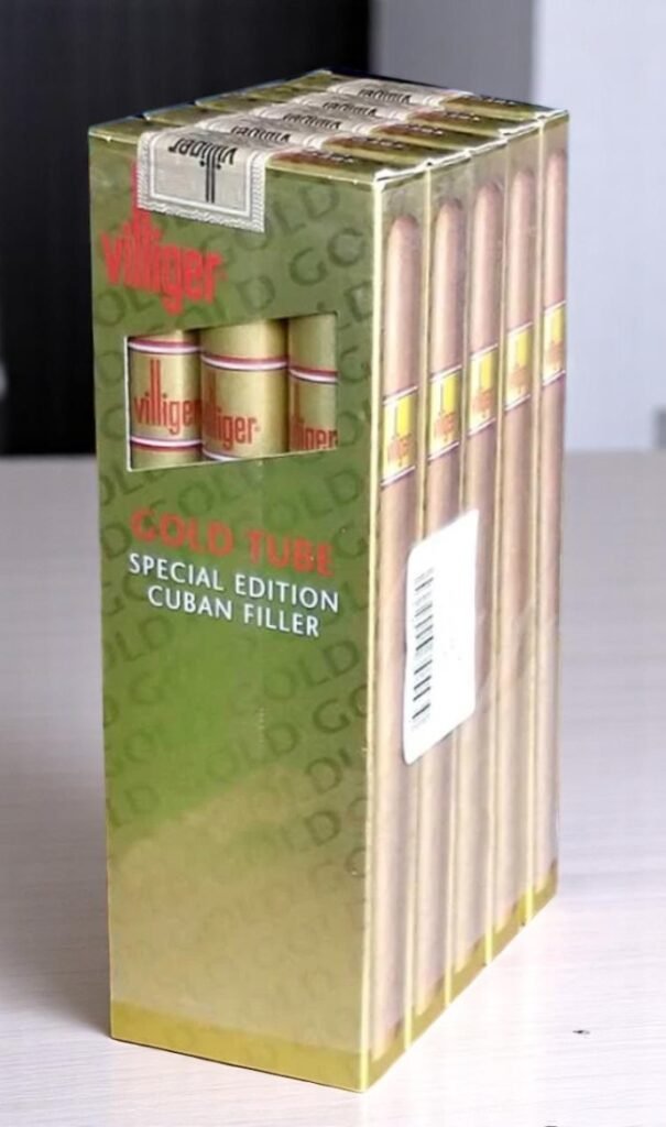 Villiger Gold Tube Special Edition imported cigarette 159xblix product photo