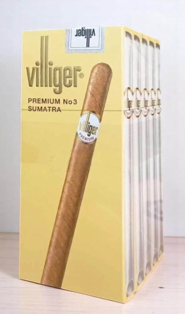 Villiger Premium No 3 Sumatra imported cigarette 159xblix product photo
