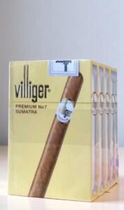 Villiger Premium No 7 Sumatra imported cigarette 159xblix product photo