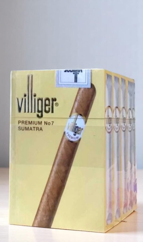 Villiger Premium No 7 Sumatra imported cigarette 159xblix product photo