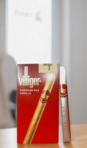 Villiger Premium No8 Vanilla imported cigarette 159xblix product photo