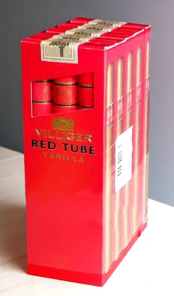 Villiger Red Tube Vanilla imported cigarette 159xblix product photo