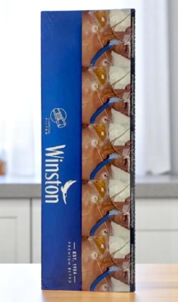 Winston Night Blue imported cigarette 159xblix product photo