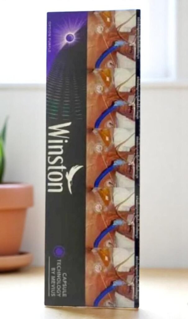 Winston Option Purple imported cigarette 159xblix product photo